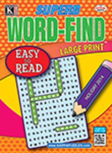Superb Word Find Bonus - Print Magazine